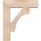 Ekena Millwork Westlake Block Smooth Bracket w/ Offset Brace, Douglas Fir, 7 1/2"W x 26"D x 30"H BKT0806X26X30WTL05SDF - alternate 3